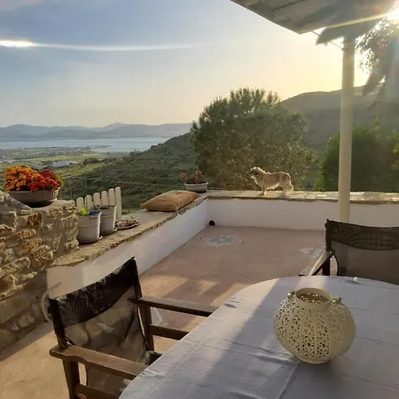 Romantic Sunset Cycladic House In Sotires Moni Christou Dasous Exterior photo