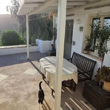 Romantic Sunset Cycladic House In Sotires Moni Christou Dasous Exterior photo